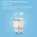Tuya Smart Home Tuya 16A Wi-Fi Smart Plug with Energy Monitoring