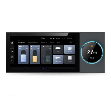 Tuya Smart Home Tuya 7" Smart Home Control Panel with Zigbee Gateway & AC Thermostat