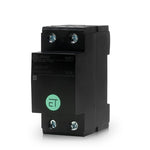 Tuya Smart Home Tuya Smart Breaker 2 Pole (Energy Meter) (36mm / 63A) Black HAW-03T