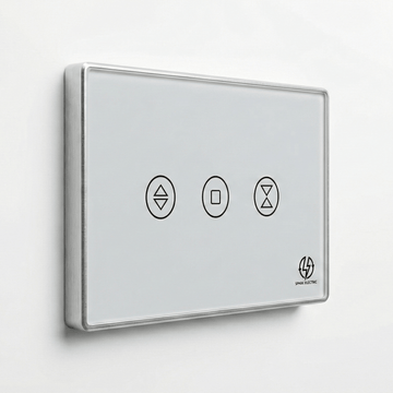 Tuya Smart Home Tuya Smart Deluxe Switch | 1 Curtain | Aluminum Frame | Spark Electric