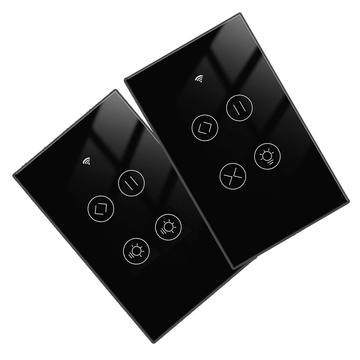 Tuya Smart Home Tuya Smart Switch Light (1/2 Gang) + Curtain | (Black /White) | (US/MK) |