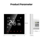 Tuya Smart Home Tuya Smart Thermostat WiFi Smart Thermostat, Electric Heating Water Gas Boiler Temperature Controller Smart Programmable