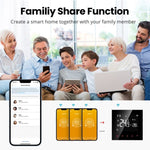 Tuya Smart Home Tuya Smart Thermostat WiFi Smart Thermostat, Electric Heating Water Gas Boiler Temperature Controller Smart Programmable