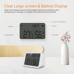 Tuya Smart Home Tuya Smart Wireless Humidity Sensor Thermometer ,Hygrometer Temperature and Humidity Monitor