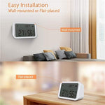 Tuya Smart Home Tuya Smart Wireless Humidity Sensor Thermometer ,Hygrometer Temperature and Humidity Monitor