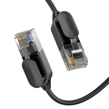 UGREEN Accessories 0.5 Meter #70331 UGREEN CAT 6A Pure Copper Ethernet Cable OD2.8 (Black) - NW122