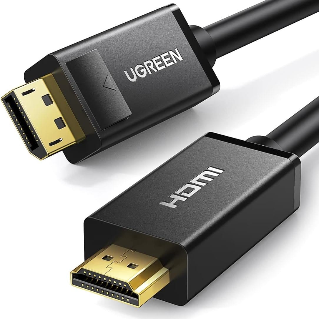كابل UGREEN أحادي الاتجاه من DisplayPort إلى HDMI بدقة 4K ومعدل تحديث 30 هرتز / DP101 - متجر نصر