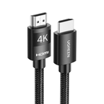 UGREEN Accessories 1 Meter 4K@60Hz HDMI 2.0 #30999 UGREEN Braided Cable HDMI 2.0 - HDMI 2.0 4K black (HD119)