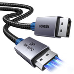 UGREEN Accessories 1 Meter #55567 UGREEN-C DisplayPort 2.1 Cable 16K@60Hz 80Gbps Nylon Braided | DP131