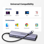 UGREEN Accessories 15598 | UGREEN 6 in 1 USB-C Hub Multifunction Adapter