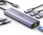 UGREEN Accessories 15598 | UGREEN 6 in 1 USB-C Hub Multifunction Adapter