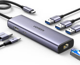 UGREEN Accessories 15598 | UGREEN 6 in 1 USB-C Hub Multifunction Adapter