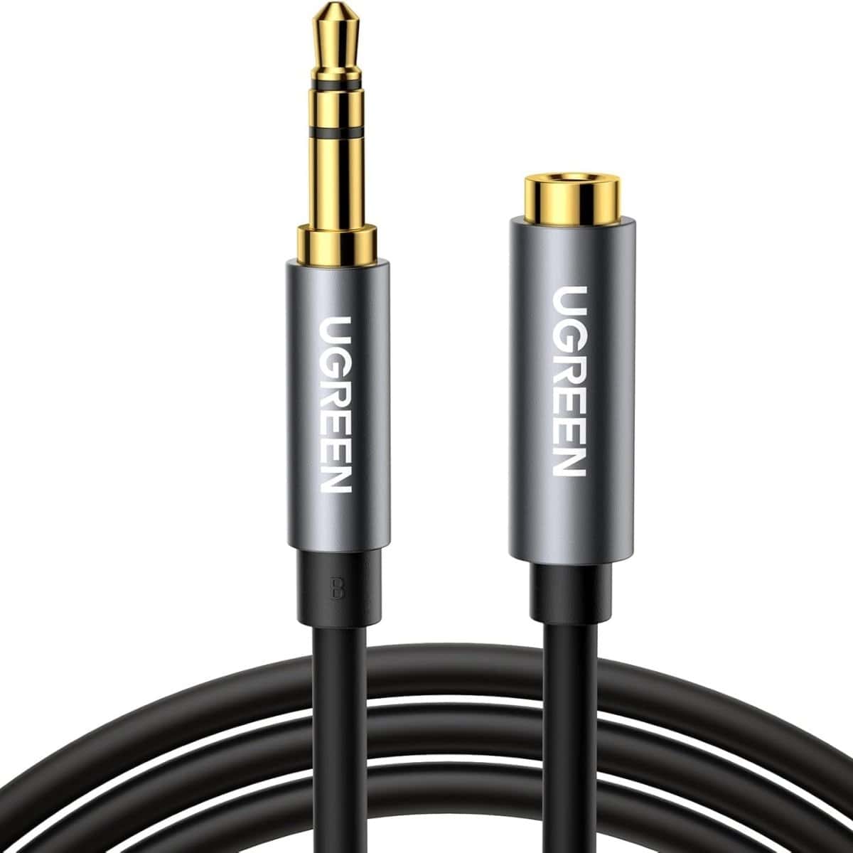 Ugreen Cable 3.5 mm Mini Jack (male) / 3.5 mm Mini Jack (female)  Black / AV118 - متجر نصر