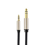 UGREEN Accessories 1Meter #10625 UGREEN Audio TRS Cable Mini Jack 3.5mm / Jack 6.35mm - Gray / AV127