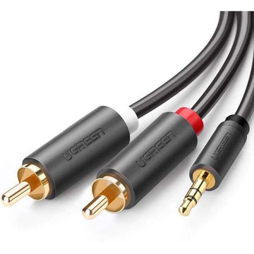 UGREEN Accessories 1Meter #10772 UGREEN 3.mm Male to RCA Male Cable /AV102