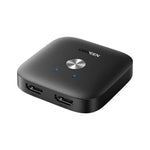 UGREEN Accessories 80126/ UGREEN HDMI Switch 4K@60Hz 2 IN 1 Out HDMI 2.0 Switcher Supports 18Gbps High Speed, 3D, HDR, HDCP 2.2