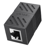 UGREEN Accessories Black #20390 UGREEN RJ45 Network Keystone Jack Inline Coupler Female to Female 1pcs - NW114