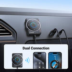 UGREEN Accessories Black #35002 UGREEN-C Aux Bluetooth 5.4 Car Adapter with Hands-free Calls Black | CM723