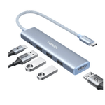 UGREEN Accessories Blue #35582 UGREEN Revodok 5-in-1 USB C Hub (PD 100W, 4K@30Hz) - Multicolor | CM478