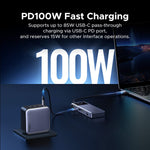 UGREEN Accessories Gray #45155 UGREEN-C Uno 7-in-1 USB-C Hub 4K@60Hz HDMI, Gigabit Ethernet, 100W PD Gray | CM888