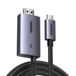 UGREEN Accessories Gray #55330 UGREEN-C USB-C to HDMI Cable 4K 60Hz with 100W PD Charging Port 2m Gray | CM675