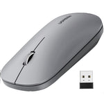 UGREEN Accessories Light Gray #90373 UGREEN Portable Wireless Mouse 2.4GHZ Ultra Slim |MU001