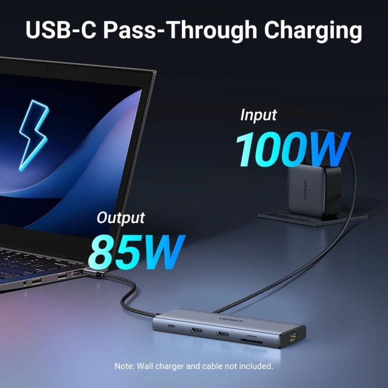 UGREEN 10-in-1 USB-C Hub with Dual HDMI | 45380 - متجر نصر