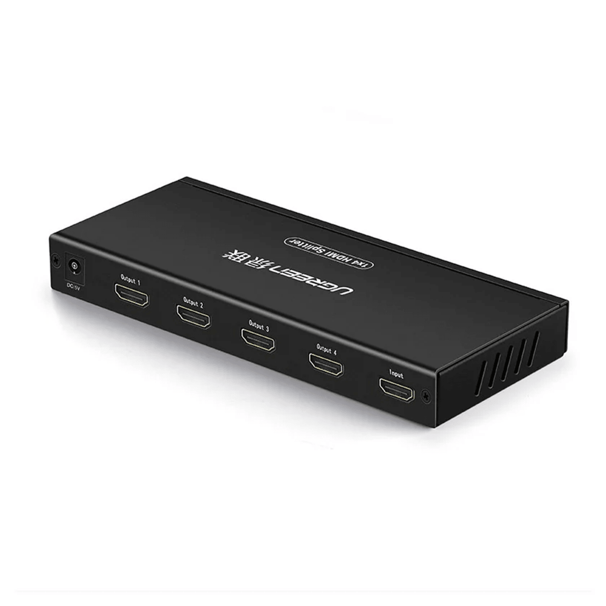 UGREEN 1x4 HDMI Splitter - Black / 40202EU - متجر نصر