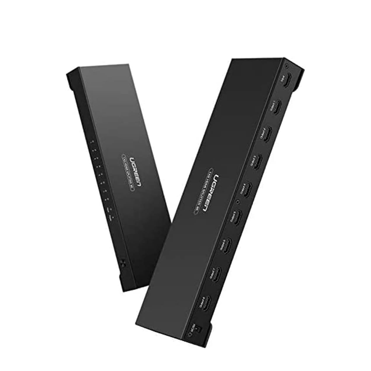 UGREEN 1x8 HDMI Amplifier Splitter (Black) | 40203EU - متجر نصر
