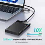 UGREEN Accessories UGREEN 2.5″ Hard Drive Enclosure USB 3.0 to SATA III Adapter | 30848