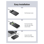 UGREEN Accessories UGREEN 2.5 Inch USB A Hard Drive Enclosure | 30725
