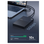 UGREEN Accessories UGREEN 2.5 Inch USB A Hard Drive Enclosure | 30725