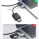UGREEN Accessories UGREEN 2-in-1 USB 3.0 SD/TF Card Reader /20250