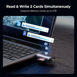 UGREEN Accessories UGREEN 2-in-1 USB C OTG SD/ Micro SD Card Reader / 50706