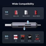 UGREEN Accessories UGREEN 2-in-1 USB C OTG SD/ Micro SD Card Reader / 50706