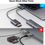 UGREEN Accessories UGREEN 2 in 1 USB C SD Card Reader / 80888