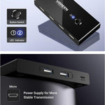 UGREEN Accessories UGREEN 2 In 4 Out USB 2.0 Sharing Switch Box | 30767