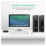 UGREEN Accessories UGREEN 2-Port USB KVM Switch Box ABS Case - 30357