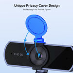 UGREEN Accessories UGREEN 2K Webcam, Full HD 1080P Webcam for PC, Web Camera with Autofocus/25442