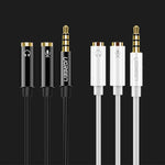 UGREEN Accessories Ugreen 3.5mm Male to 2 Female Audio Cable ABS Case Splitter for Mic / AV141