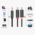 UGREEN Accessories UGREEN 3.mm Male to RCA Male Cable /AV102