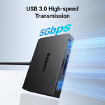UGREEN Accessories UGREEN 4-in-1 Card Reader 5Gbps Type-C + USB / 45167