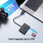 UGREEN Accessories UGREEN 4-in-1 Card Reader 5Gbps Type-C + USB / 45167