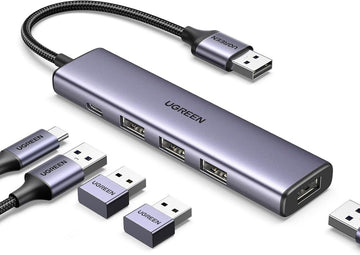 UGREEN Accessories UGREEN 4 in 1 USB 3.0 Hub / 20805