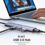 UGREEN Accessories UGREEN 4 in 1 USB 3.0 Hub / 20805