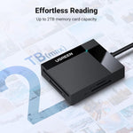 UGREEN Accessories UGREEN 4-in-1 USB 3.0 SD/TF Card Reader / 30333