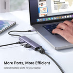 UGREEN Accessories UGREEN  4 Port Type-C Multifunction Hub | 60600