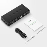 UGREEN Accessories UGREEN 4-Port USB KVM Switch Box | 50280