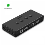 UGREEN Accessories UGREEN 4-Port USB KVM Switch Box | 50280
