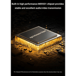 UGREEN Accessories UGREEN 4K@30Hz HDMI Audio Splitter with OPTICAL + 3.5mm Ports - 60649